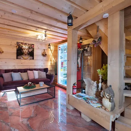 Wellness In Beskiden An Der Becva 木屋 Prostřední Bečva