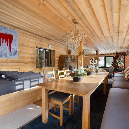 Wellness In Beskiden An Der Becva 木屋 Prostřední Bečva
