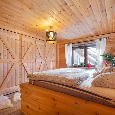 Wellness In Beskiden An Der Becva 木屋 Prostřední Bečva
