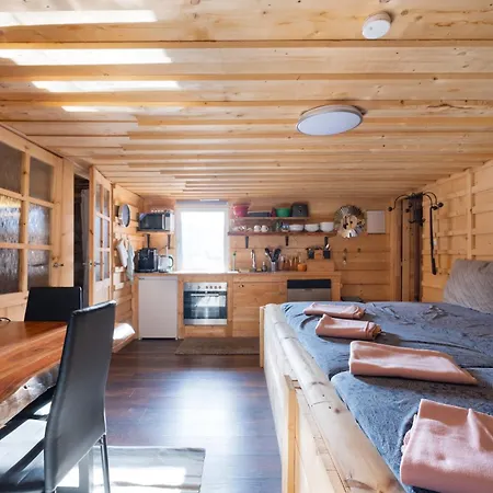 Wellness In Beskiden An Der Becva 木屋 *