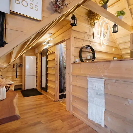木屋 Wellness In Beskiden An Der Becva Prostřední Bečva