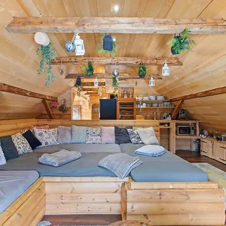 木屋 Wellness In Beskiden An Der Becva Prostřední Bečva