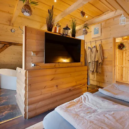 木屋 Wellness In Beskiden An Der Becva