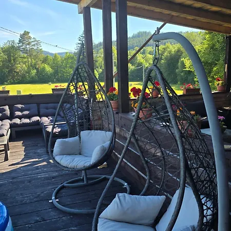 木屋 Wellness In Beskiden An Der Becva Prostřední Bečva