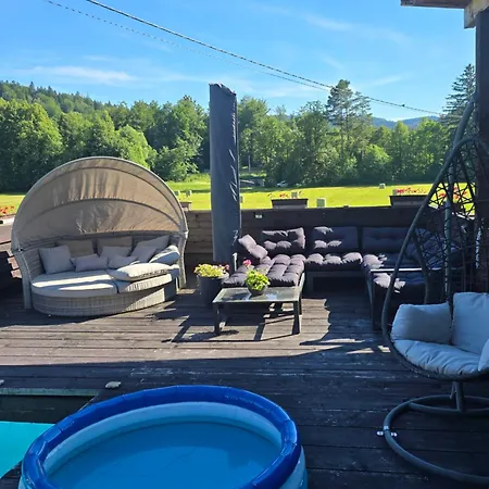 木屋 Wellness In Beskiden An Der Becva