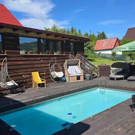木屋 Wellness In Beskiden An Der Becva Prostřední Bečva